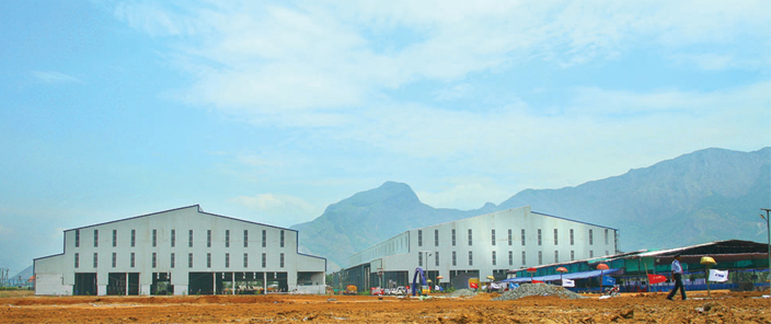 KINFRA Integrated Industrial & Textile Park, Palakkad.